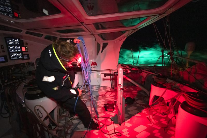 L'IMOCA MACSF de Isabelle Joschke