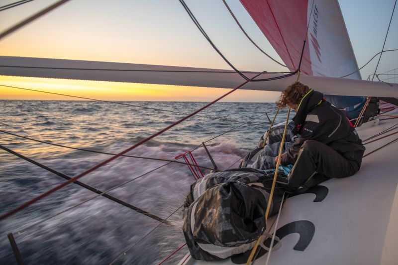 L'IMOCA MACSF de Isabelle Joschke