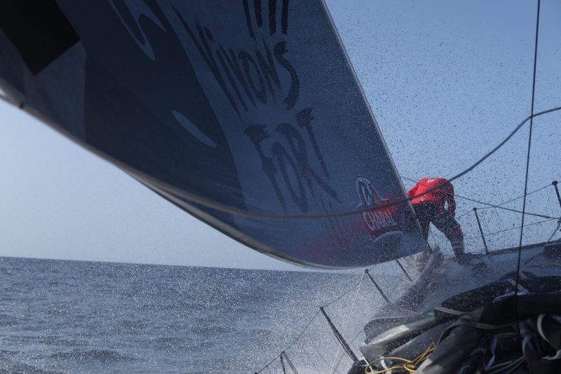 À bord de l'IMOCA De Jérémie Beyou - Charal