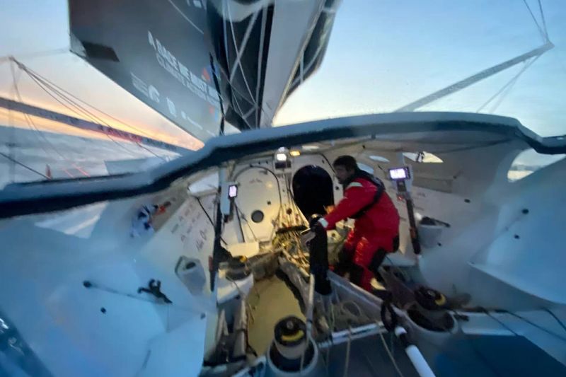 À bord de l'IMOCA Seaexplorer YCM avec Boris Herrmann