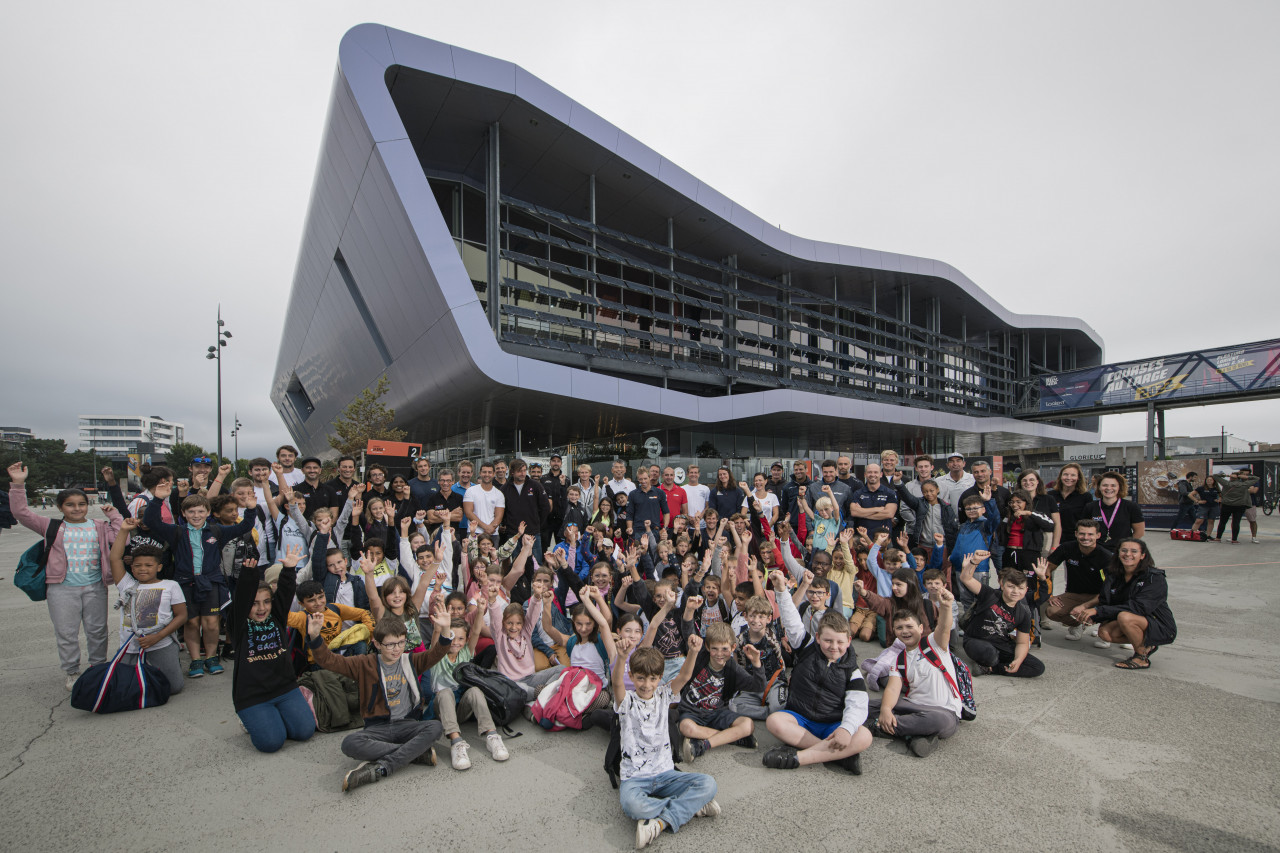 Défi Azimut Lorient Agglomération 2022, les enfants à 'honneur à la Cité de la Voile Eric Tabarly