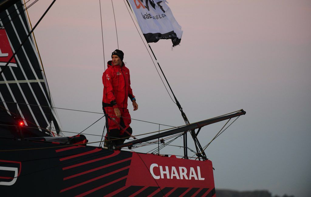 Jérémie Beyou 3e des 48H Azimut solo sur Charal